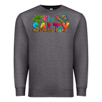 Charcoal Heather be salty Premium Sweatshirt - Artiststas