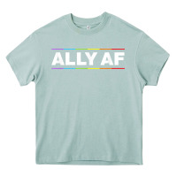 Arona Ally AF Pride Rainbow Shirt  Proud LGBTQ Ally TShirt Heavy Core Tee - minhPixels