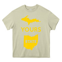 Mossy Up Yours State Of Ohio Funny Anti Oh Pro Michigan Meme Heavy Core Tee - minhPixels