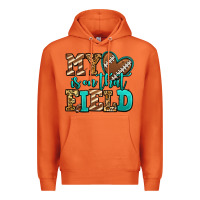Carrot my heart is on that field american football Premium Hoodie - Jasminsmagicworld