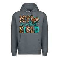 Rock my heart is on that field american football Premium Hoodie - Jasminsmagicworld
