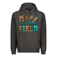 Smoke my heart is on that field american football Premium Hoodie - Jasminsmagicworld