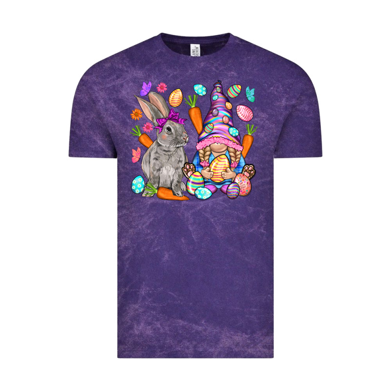 Easter Gnome And Rabbit Easter Day Vintage Tee by HowdyJamesFarm | Teevron