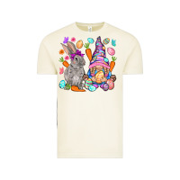Vintage Arctic Easter gnome and rabbit Easter Day Vintage Tee - HowdyJamesFarm