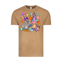 Vintage Camel Easter gnome and rabbit Easter Day Vintage Tee - HowdyJamesFarm