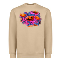 Mushroom halloween pumpkin patch  4 Heavyweight Sweatshirt - BundleAndBundleShop