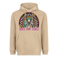 Mushroom race day vibes rainbow Heavyweight Hoodie - Artiststas
