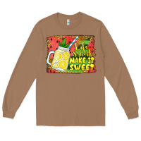 Toasted Coconut life is short make it sweet Long Sleeve Tee - Jasminsmagicworld
