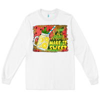 White life is short make it sweet Long Sleeve Tee - Jasminsmagicworld