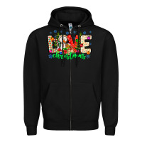 Black love Christmas Zipper Hoodie - CowhideDigitalArt