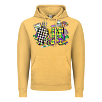 Vintage Mustard registered nurse mardi gras Vintage Hoodie - CowGirlArtShop