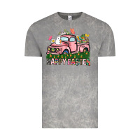 Cloud Rock Happy Easter Day truck Vintage Tee - HowdyJamesFarm
