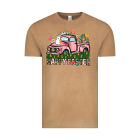 Vintage Camel Happy Easter Day truck Vintage Tee - HowdyJamesFarm