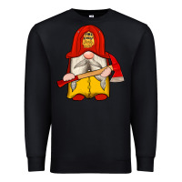 Black firefighter gnomes Premium Sweatshirt - Artiststas