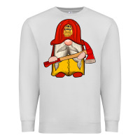 Dove Grey firefighter gnomes Premium Sweatshirt - Artiststas