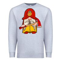 Heather Grey firefighter gnomes Premium Sweatshirt - Artiststas