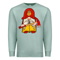 Seafoam firefighter gnomes Premium Sweatshirt - Artiststas