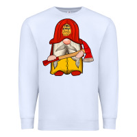 White firefighter gnomes Premium Sweatshirt - Artiststas