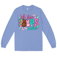 Colony Blue oh for peeps sake Easter Day Long Sleeve Tee - HowdyJamesFarm