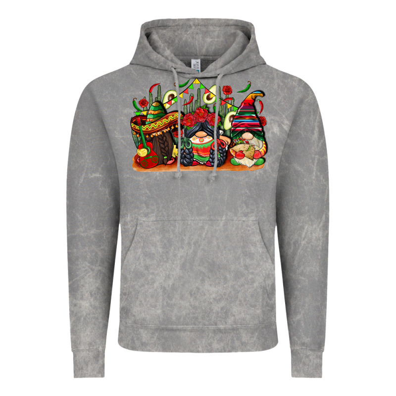 Cinco De Mayo Gnomes Vintage Hoodie by CowGirlArtShop | Teevron