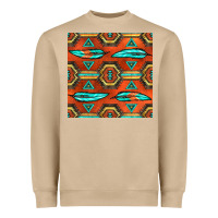 Native American Aztec Seamless Pattern 2 Heavyweight Sweatshirt | Teevron