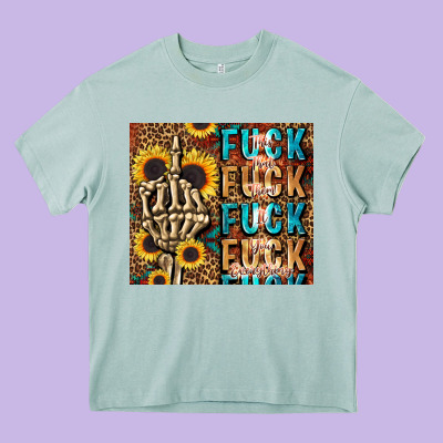 Fuck Heavy Core Tee Designed By Lillyallendesigns