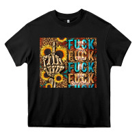 Black fuck Heavy Core Tee - LillyAllenDesigns