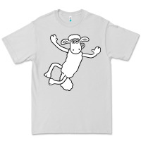 Dove Grey shaun the sheep Premium Tee - minhPixels
