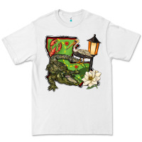 White louisiana state Premium Tee - BarkalooDesign
