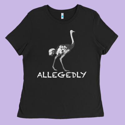 Allegedly Ladies Tee Designed By Bettercallsaul