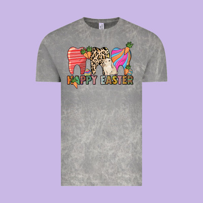 Happy Easter Dental Vintage Tee Designed By Howdyjamesfarm