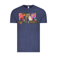 Vintage Denim Happy Easter Dental Vintage Tee - HowdyJamesFarm