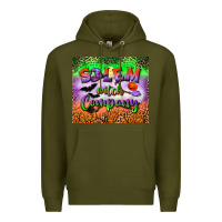 Army Green salem witch company tumbler Premium Hoodie - BundleAndBundleShop