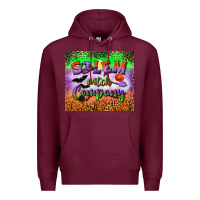 Burgundy salem witch company tumbler Premium Hoodie - BundleAndBundleShop
