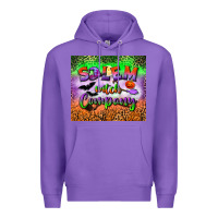 Purple salem witch company tumbler Premium Hoodie - BundleAndBundleShop