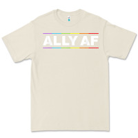 Bone Ally AF Pride Rainbow Shirt  Proud LGBTQ Ally TShirt Premium Tee - minhPixels