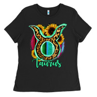 Black Taurus Zodiac Ladies Tee - Bettercallsaul