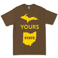 Cacao Up Yours State Of Ohio Funny Anti Oh Pro Michigan Meme Premium Tee - minhPixels
