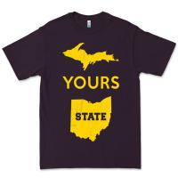 Plum Up Yours State Of Ohio Funny Anti Oh Pro Michigan Meme Premium Tee - minhPixels