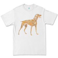 White Vizsla Dog Owner Funny Gift I Love My Vizsla Dog Vizsla Premium Tee - minhPixels
