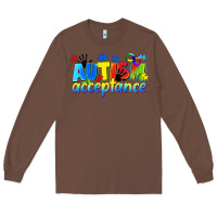 Chestnut Autism acceptance Long Sleeve Tee - CowGirlArtShop