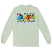 Matcha Autism acceptance Long Sleeve Tee - CowGirlArtShop