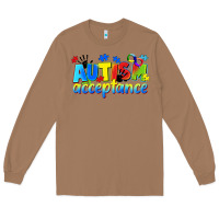 Toasted Coconut Autism acceptance Long Sleeve Tee - CowGirlArtShop