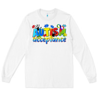 Autism Acceptance Long Sleeve Tee | Teevron