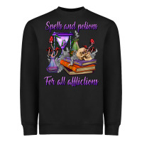 Black spells and potions for all afflictions Heavyweight Sweatshirt - BundleAndBundleShop
