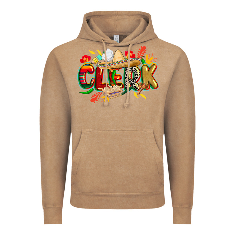 Cinco De Mayo Clerk Vintage Hoodie by CowGirlArtShop | Teevron