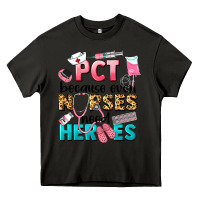 Asphalt pct because nurses need heroes Heavy Core Tee - LillyAllenDesigns
