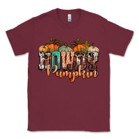 Burgundy western howdy pumpkin Classic Tee - NancyCooperArtShop