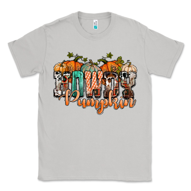 Western Howdy Pumpkin Classic Tee by NancyCooperArtShop | Teevron