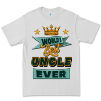 Dove Grey world's best uncle ever Premium Tee - Jasminsmagicworld